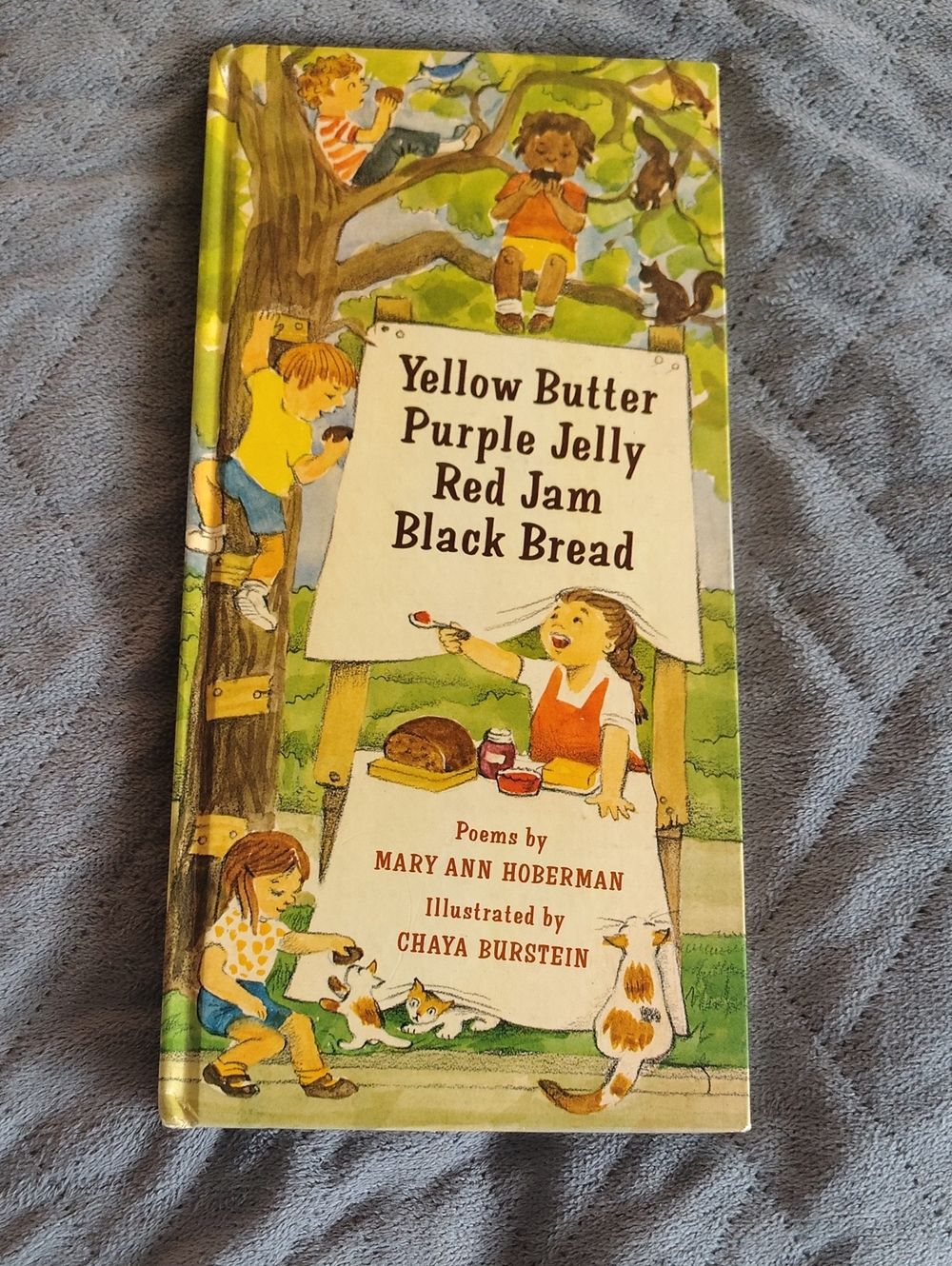 Yellow Butter Purple Jelly Red Jam Black Bread - Illustrated Kids Book